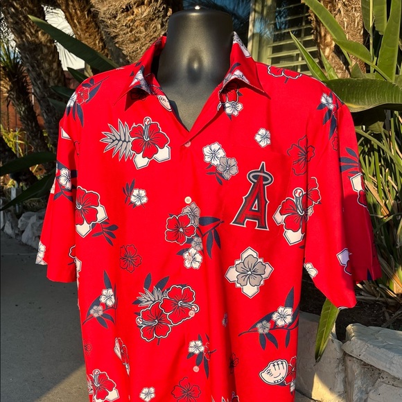 Los Angeles Angels Hawaiian Shirt - Picture 7 of 10